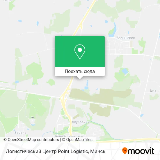 Карта Логистический Центр Point Logistic