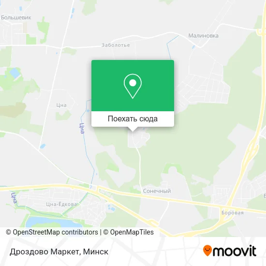 Карта Дроздово Маркет