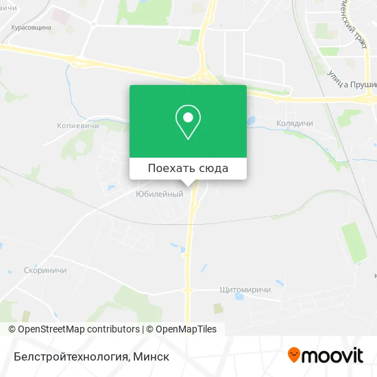 Карта Белстройтехнология