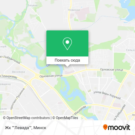 Карта Жк ""Левада""