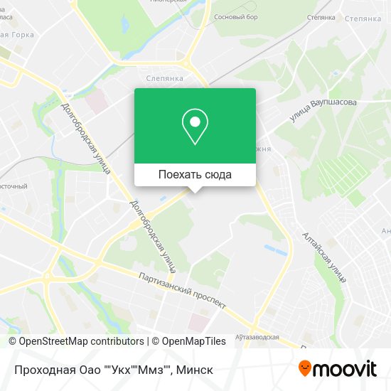 Карта Проходная Оао ""Укх""Ммз""