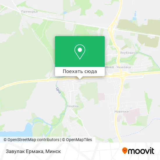 Карта Завулак Ермака