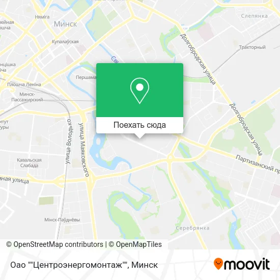 Карта Оао ""Центроэнергомонтаж""