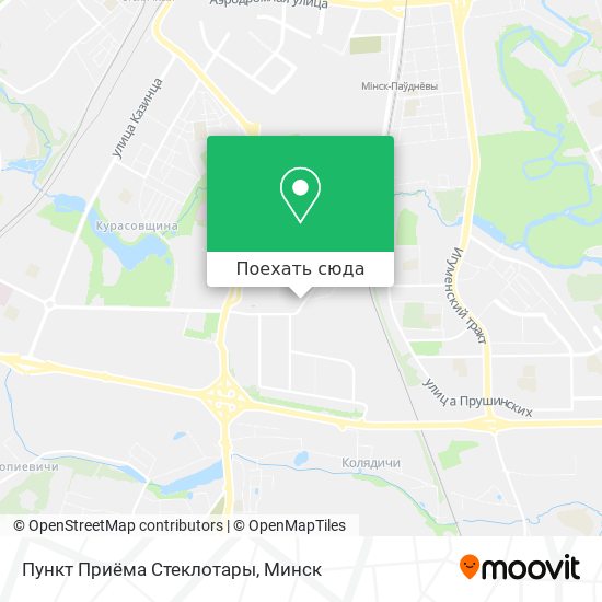 Карта Пункт Приёма Стеклотары