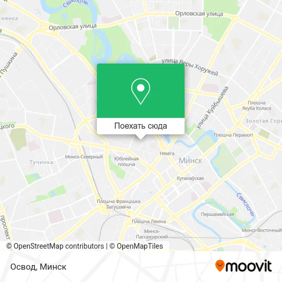 Карта Освод