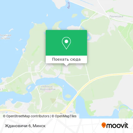 Карта Ждановичи-6