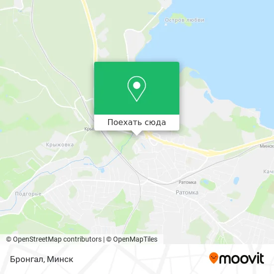 Карта Бронгал