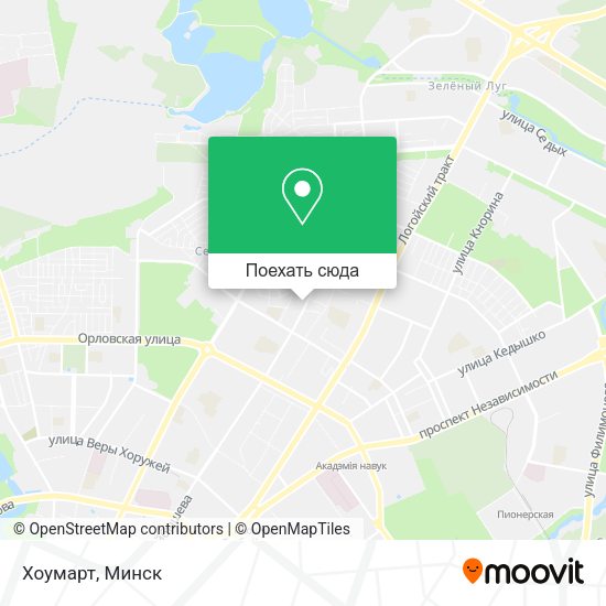 Карта Хоумарт