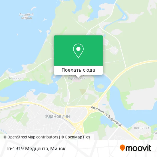 Карта Тп-1919 Медцентр