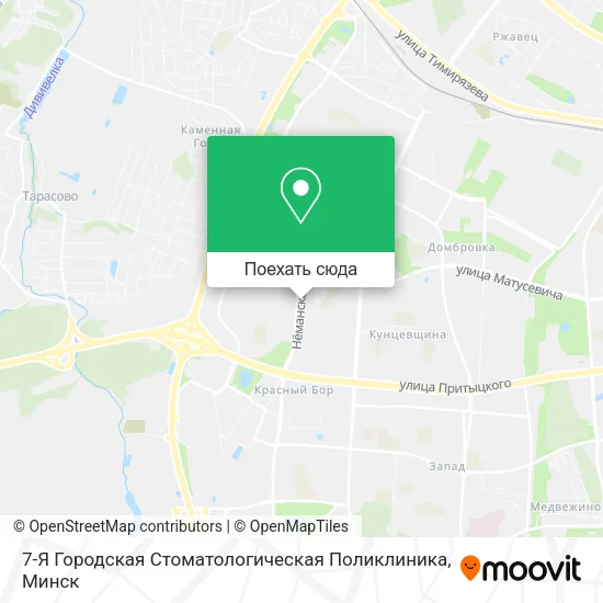 Карта 7-Я Городская Стоматологическая Поликлиника