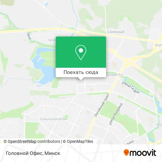 Карта Головной Офис