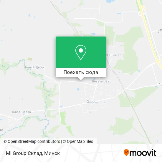 Карта Ml Group Склад