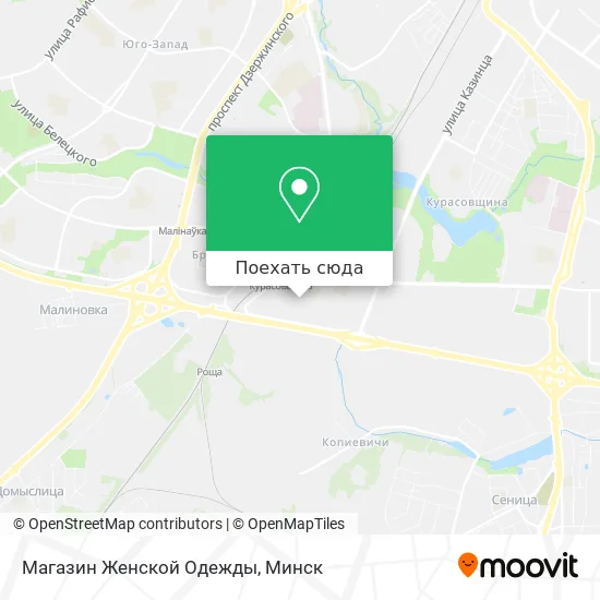 Карта Магазин Женской Одежды
