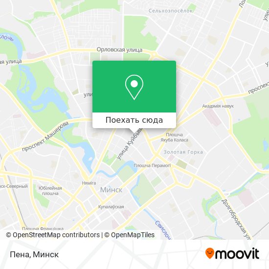 Карта Пена