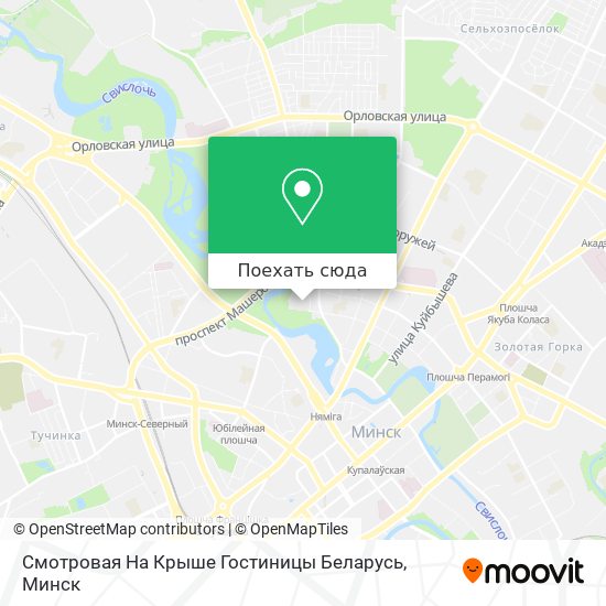 Карта Смотровая На Крыше Гостиницы Беларусь