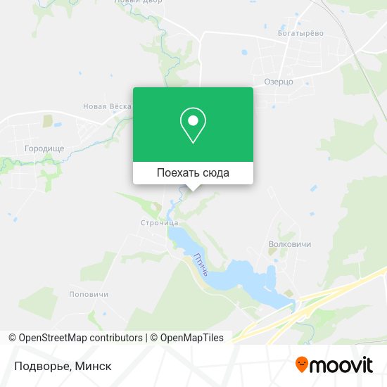 Карта Подворье