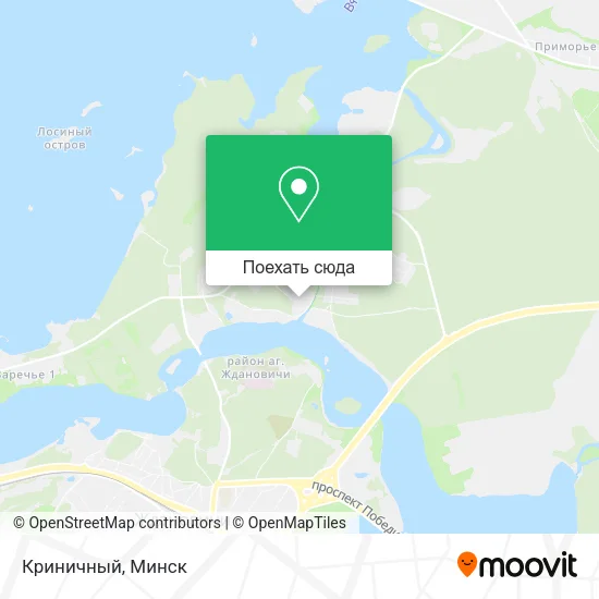 Карта Криничный
