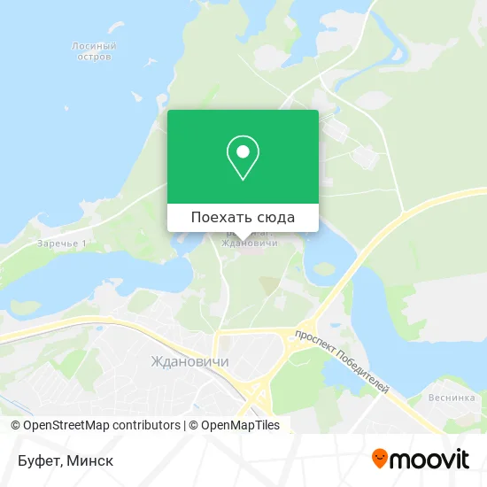 Карта Буфет