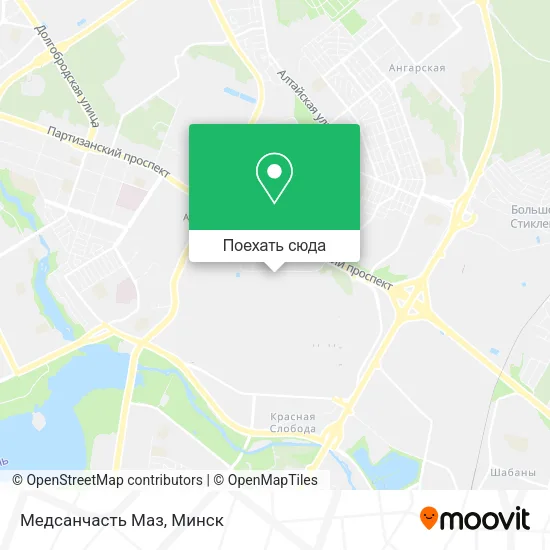 Карта Медсанчасть Маз