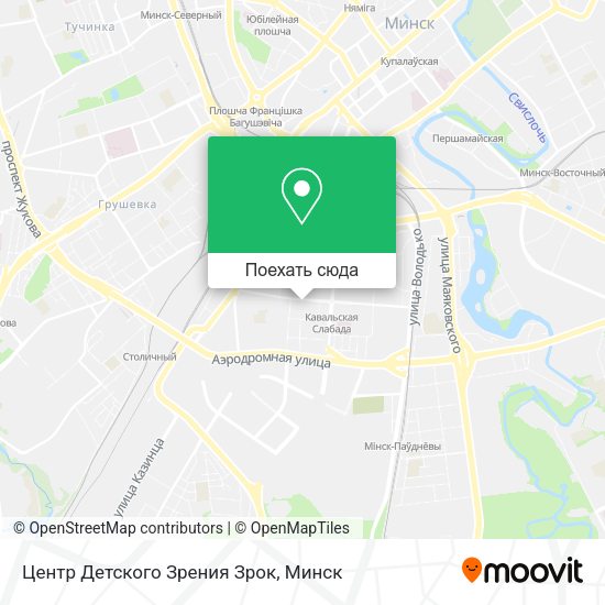 Карта Центр Детского Зрения Зрок