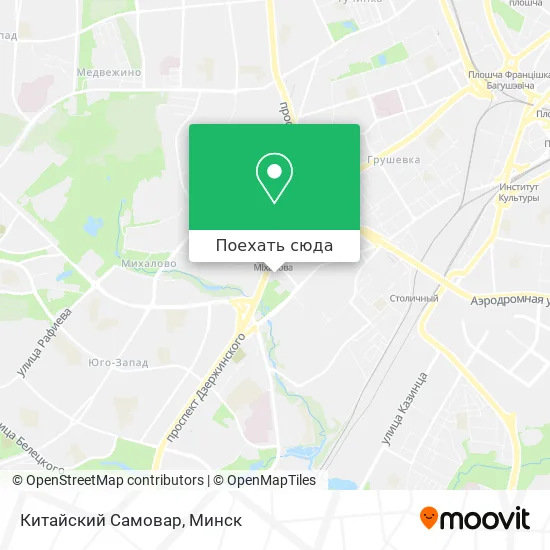 Карта Китайский Самовар