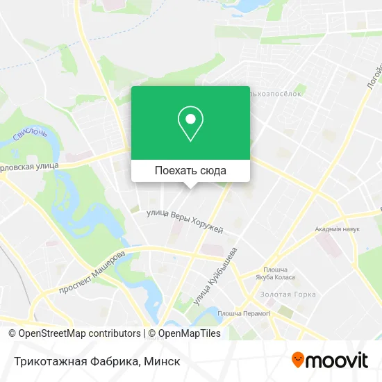 Карта Трикотажная Фабрика