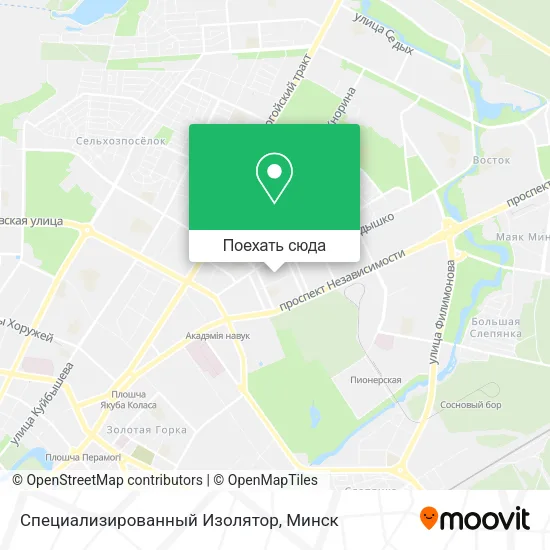 Карта Специализированный Изолятор