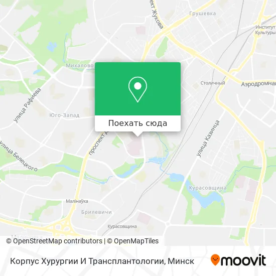 Карта Корпус Хурургии И Трансплантологии