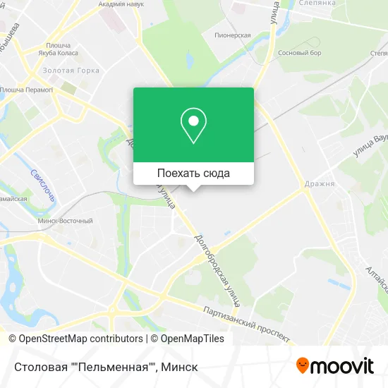 Карта Столовая ""Пельменная""