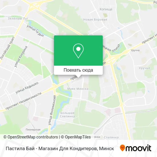 Карта Пастила Бай - Магазин Для Кондитеров