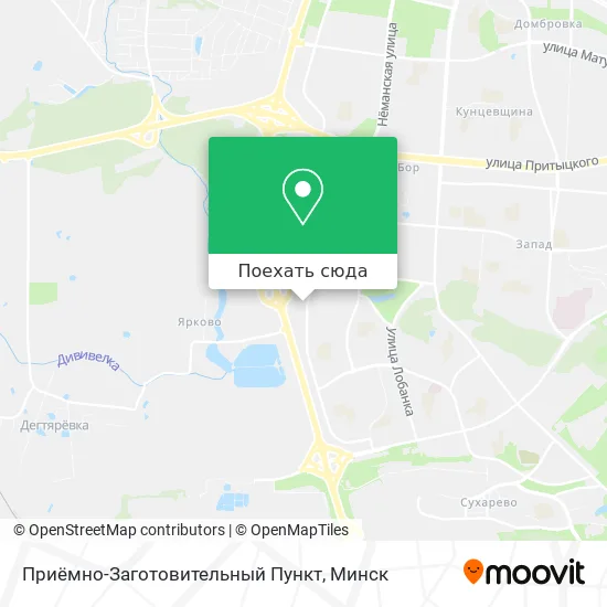 Карта Приёмно-Заготовительный Пункт