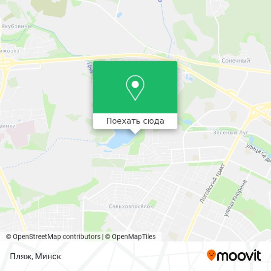 Карта Пляж