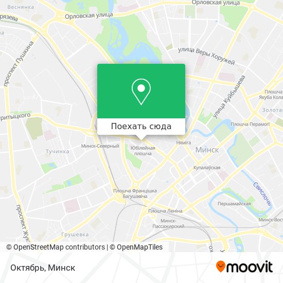 Карта Октябрь