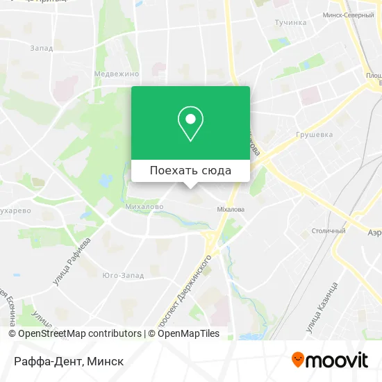 Карта Раффа-Дент