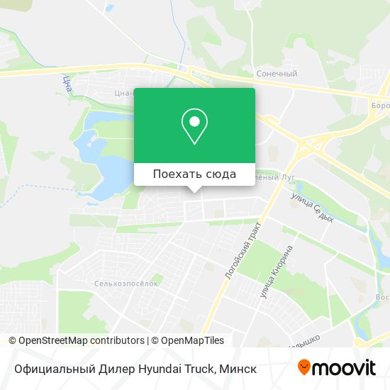Карта Официальный Дилер Hyundai Truck
