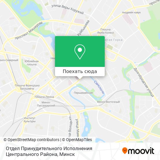 Карта Отдел Принудительного Исполнения Центрального Района