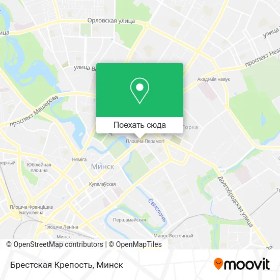 Карта Брестская Крепость