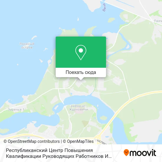 Карта Республиканский Центр Повышения Квалификации Руководящих Работников И Специалистов Лесного Хозяйства