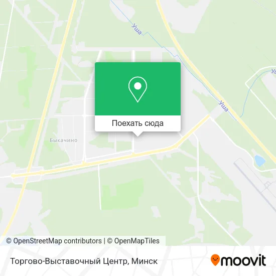 Карта Торгово-Выставочный Центр