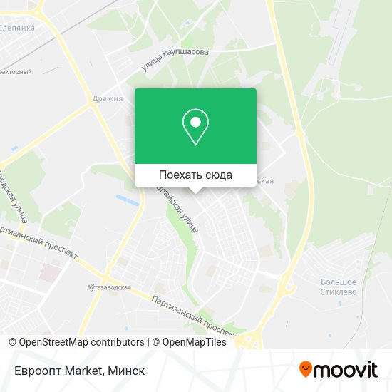 Карта Евроопт Market