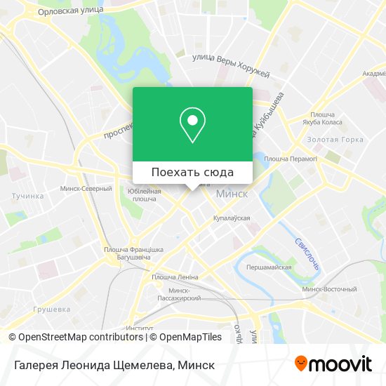 Карта Галерея Леонида Щемелева