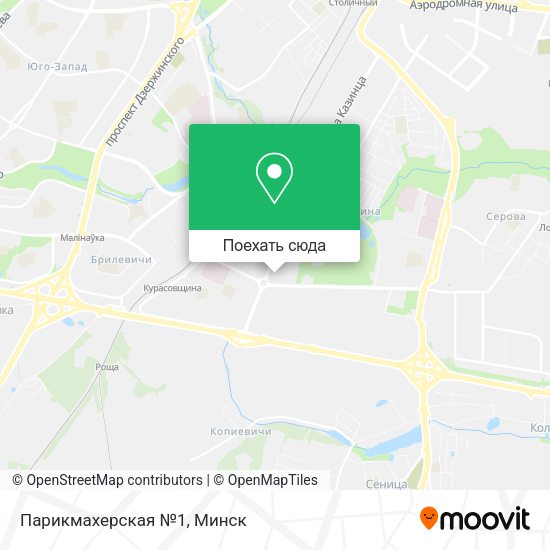 Карта Парикмахерская №1