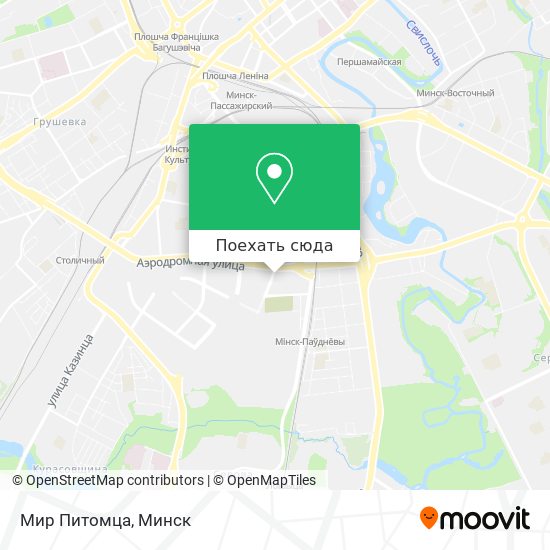 Карта Мир Питомца