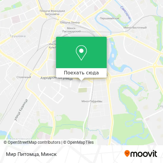 Карта Мир Питомца