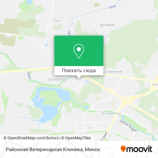 Карта Районная Ветеринарная Клиника