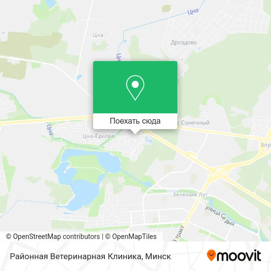 Карта Районная Ветеринарная Клиника