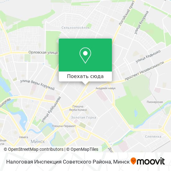 Карта Налоговая Инспекция Советского Района