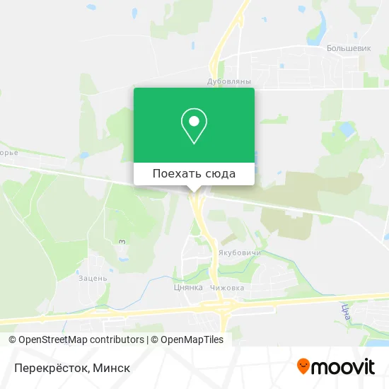 Карта Перекрёсток