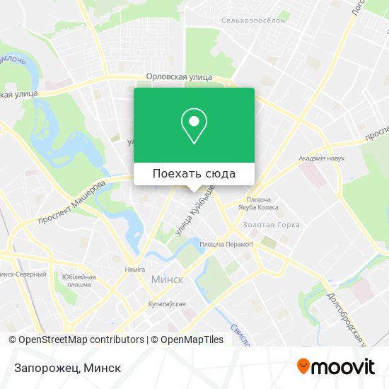 Карта Запорожец