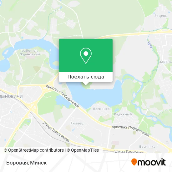 Карта Боровая